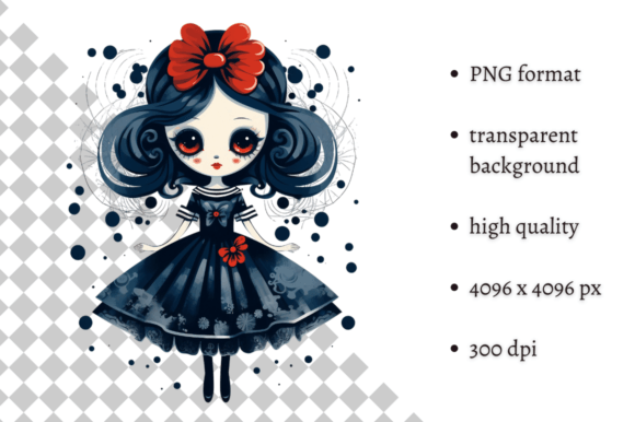 Download Cute Halloween Doll PNG Clipart - Halloween doll Collection