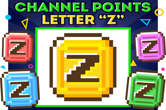 Download 5 "Z" Channel Points Twitch | Twitch Rewards, Points Emotes, Badges Twitch - Twitch Collection